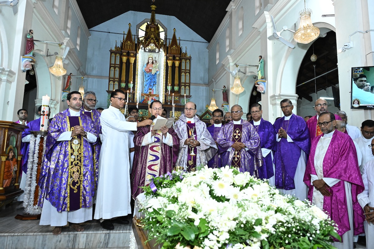 Our Lady of Miracles Cathedral, Kallianpur, Mourns the Loss of Beloved Rector V. Rev. Fr Valerian Mendonca